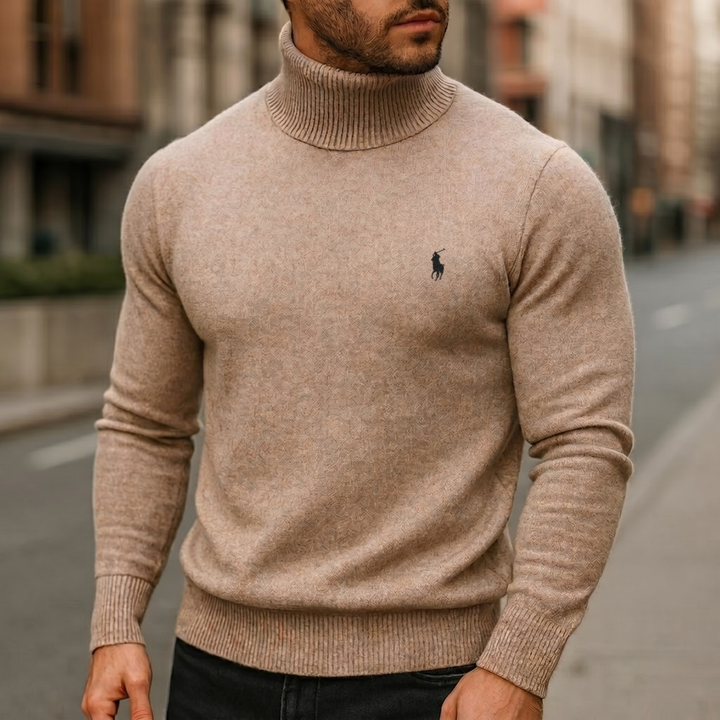 Refined Turtleneck Knit Sweater - Clearance Sale