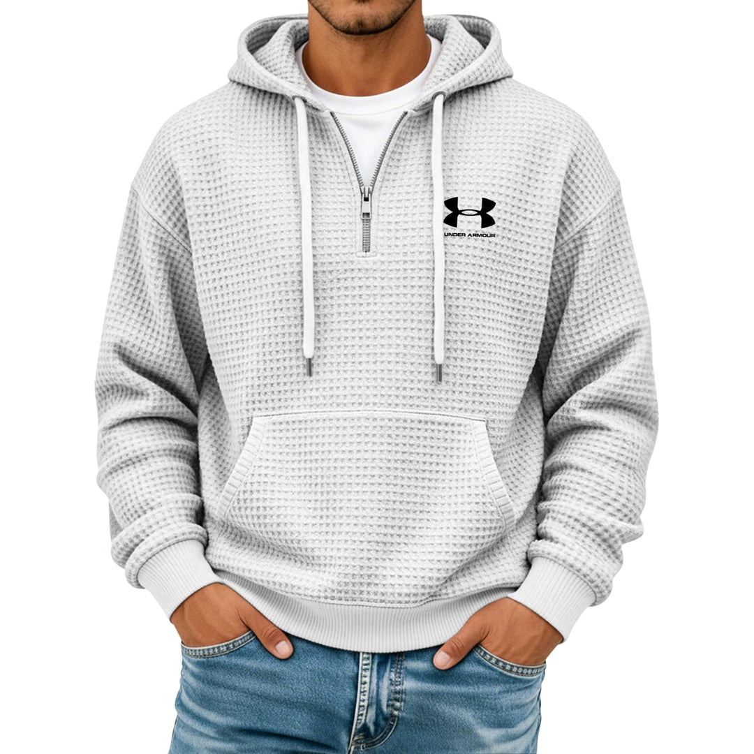 Textured Half-Zip Hoodie - CLEARANCE SALE