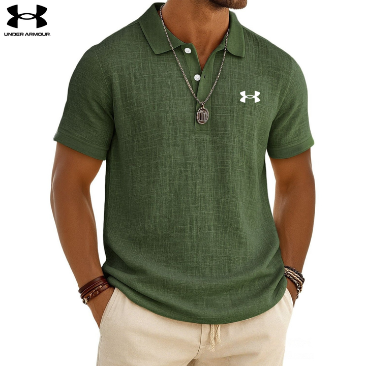 Modern Textured Polo || Clearance Sale