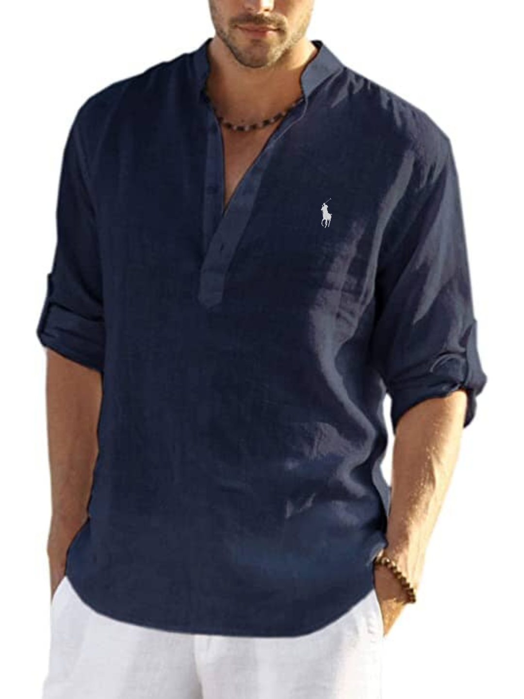 Relaxed Linen Style Shirt - Clearance Sale