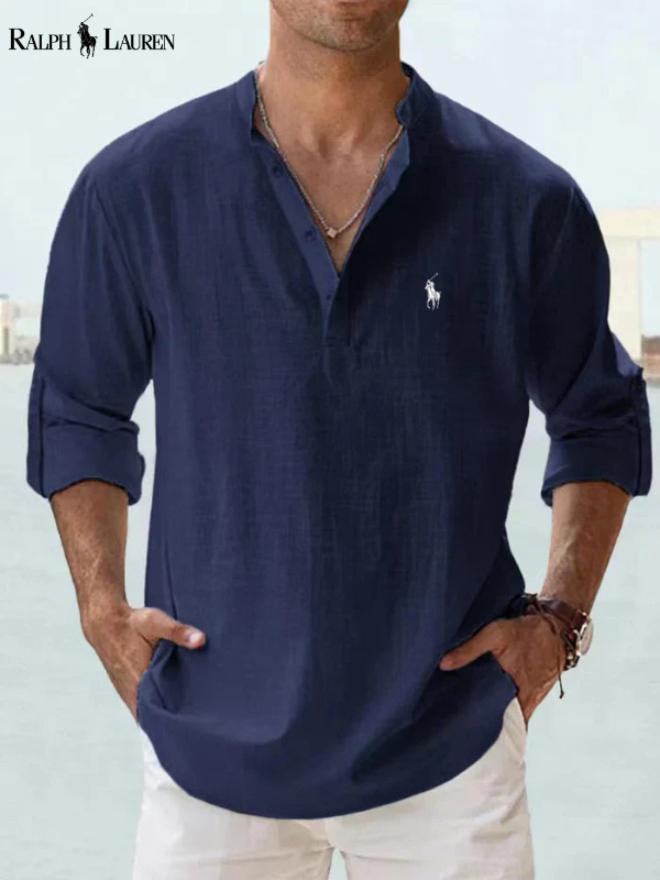 Modern Fit Long-Sleeve Shirt for Smart Casual Wear