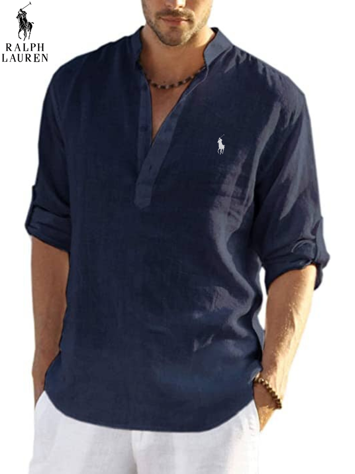 Relaxed Linen Style Shirt || Clearance Sale