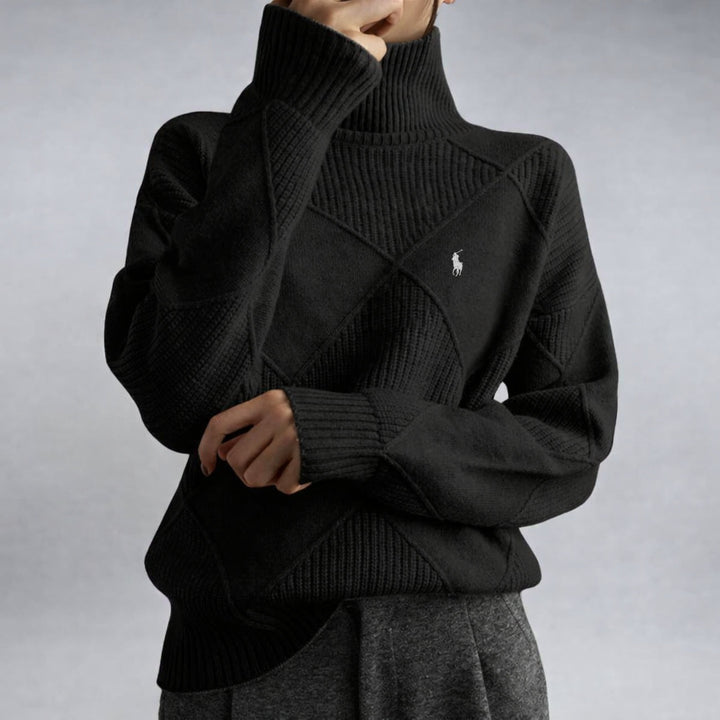 Premium Ribbed Turtleneck - End-of-Line Sale