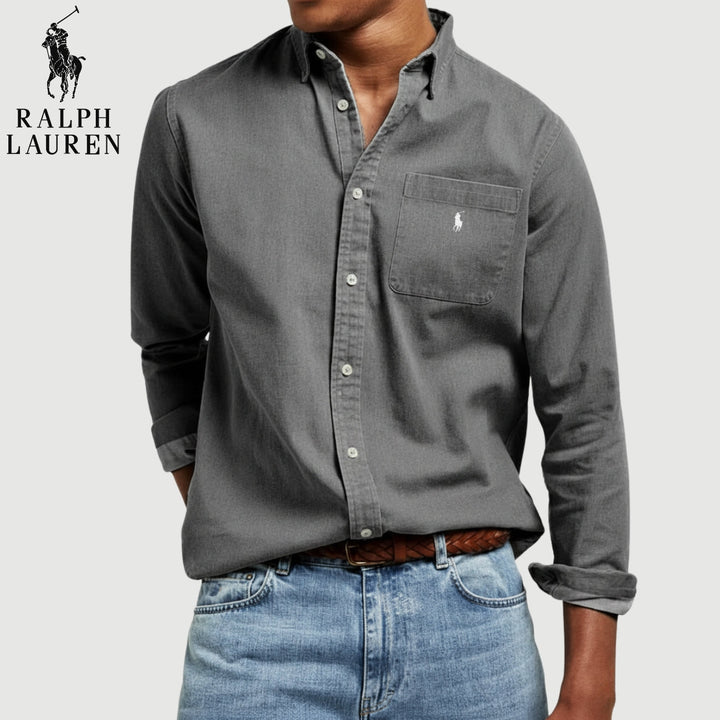 Linen Button-Up Shirt || CLEARANCE SALE