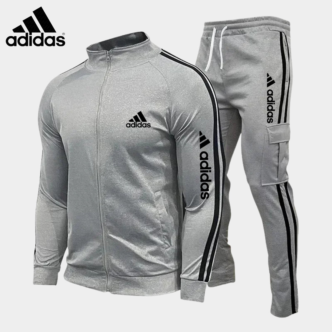 Relaxed Zip-Up Tracksuit || CLEARANCE PRICE
