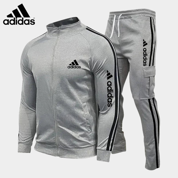 Relaxed Zip-Up Tracksuit || CLEARANCE PRICE