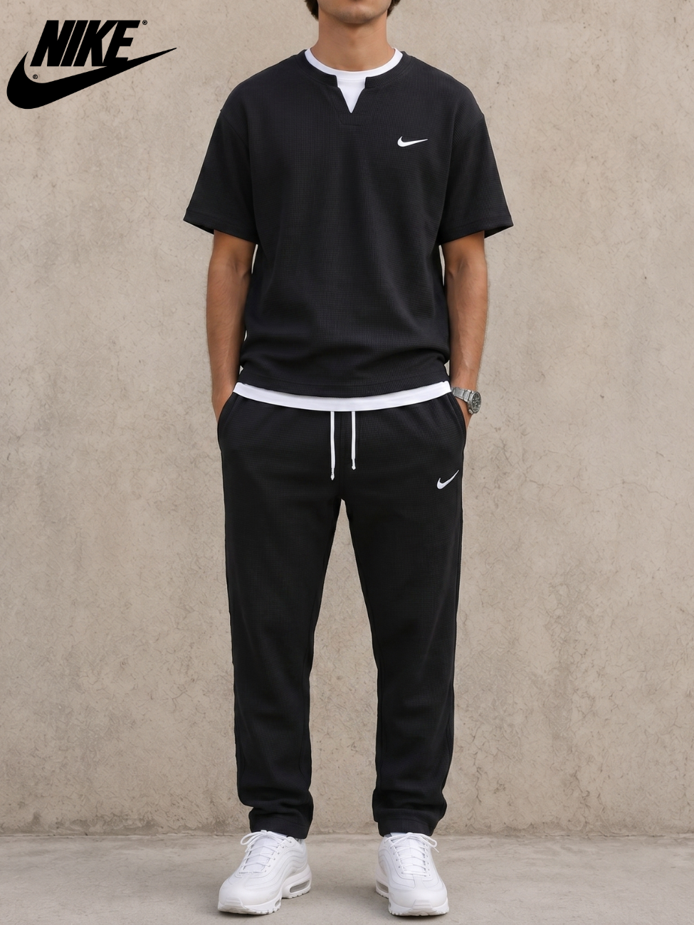Premium Waffle-Knit Co-Ord Set || Clearance Sale