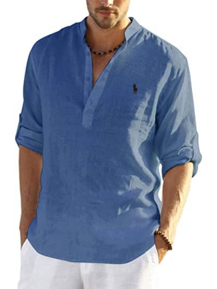 Relaxed Linen Style Shirt - Clearance Sale