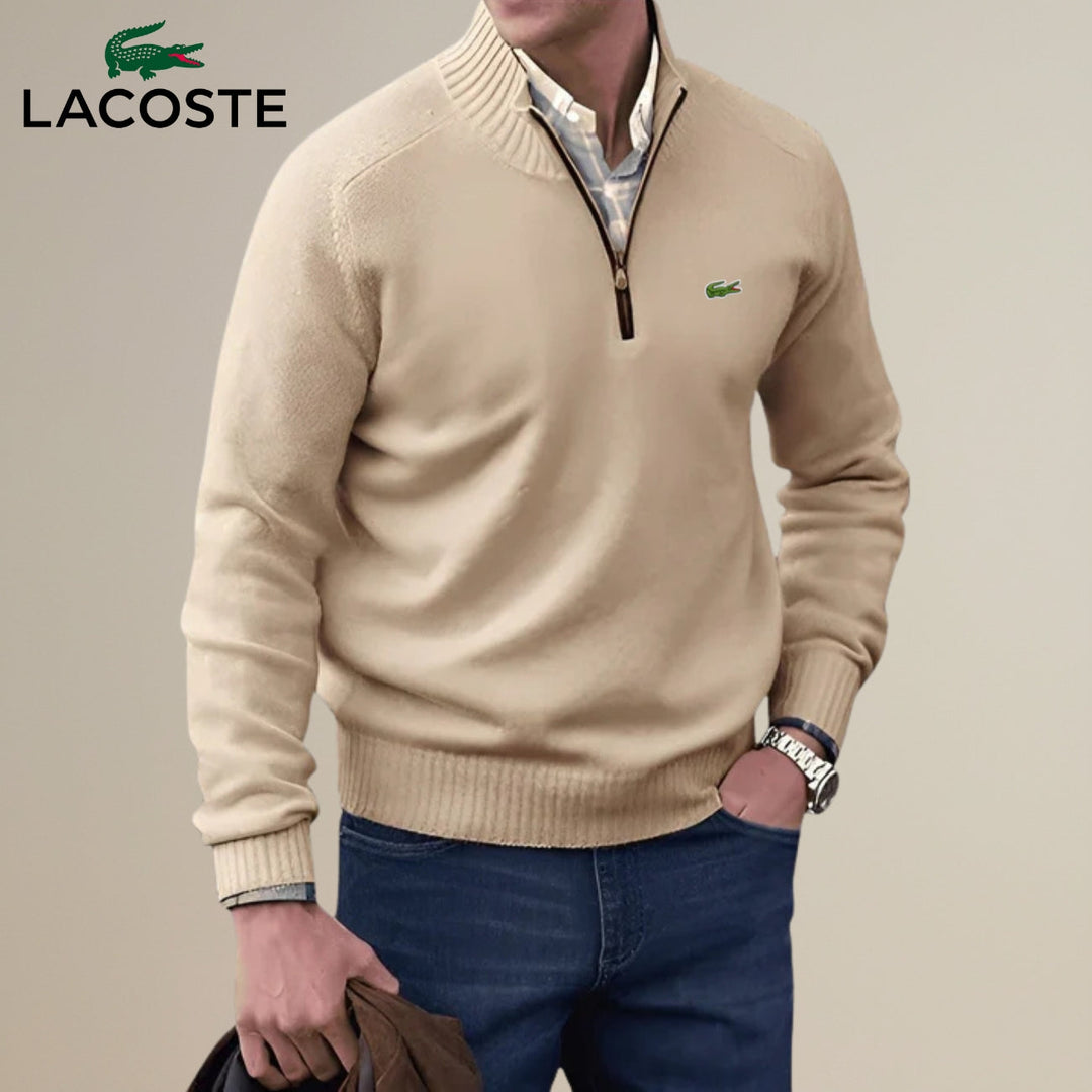 Knitted Half-Zip Sweater || Clearance Sale