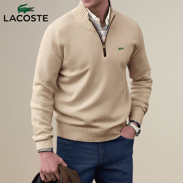 Knitted Half-Zip Sweater || Clearance Sale