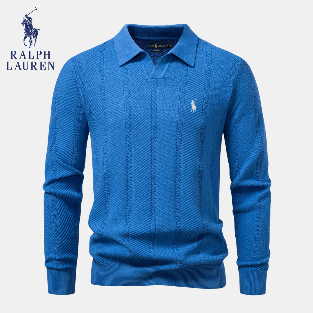 Knitted Polo Sweater || CLEARANCE SALE