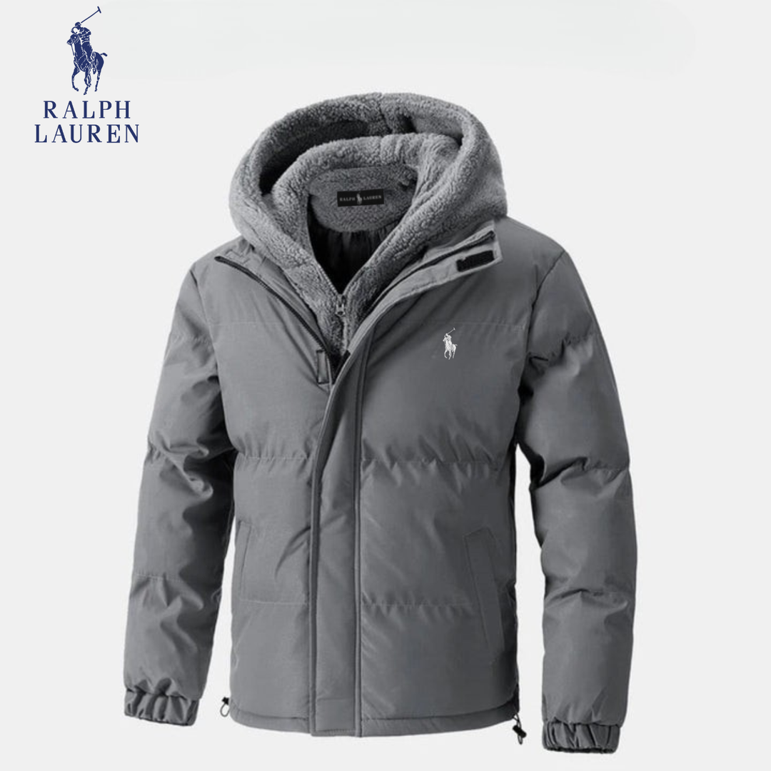 Padded Winter Jacket with Fleece Hood || CLEARANCE SALE