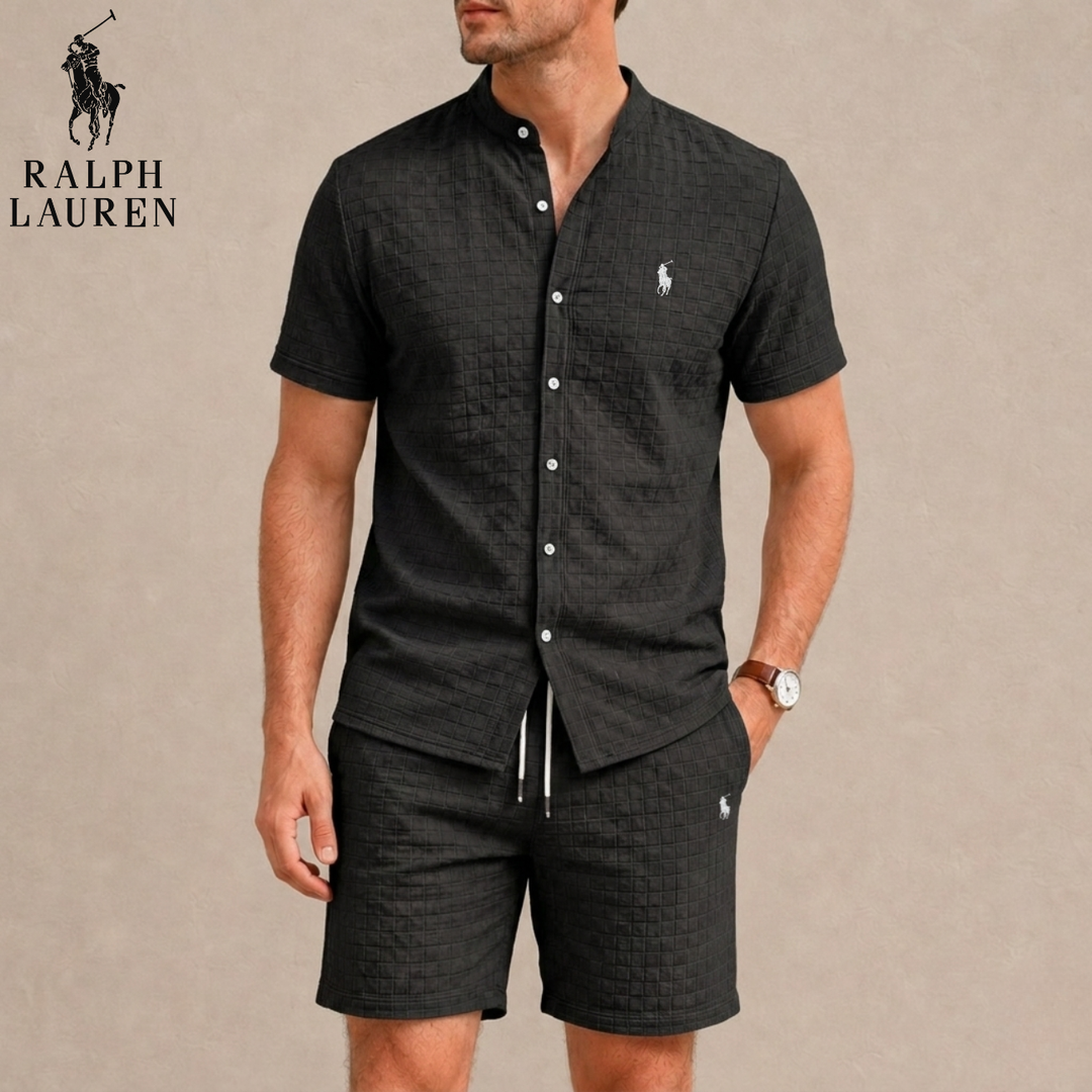 Mandarin Collar Summer Set || Clearance Sale