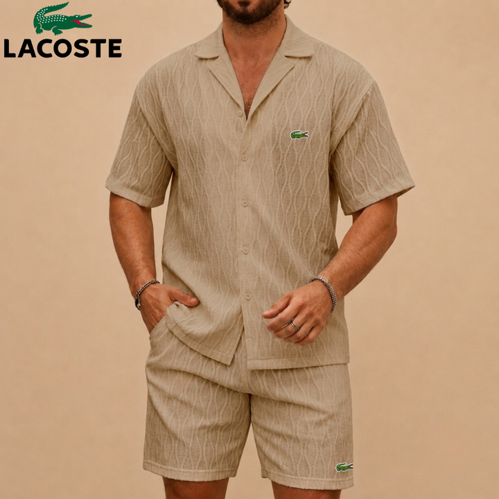 Textured Resort Casual Set || Clearance Sale