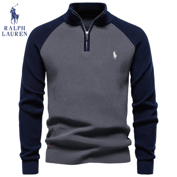 Men’s Premium Half-Zip Knit Sweater || Clearance Sale