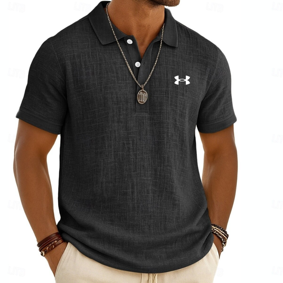 Modern Textured Polo - Clearance Sale