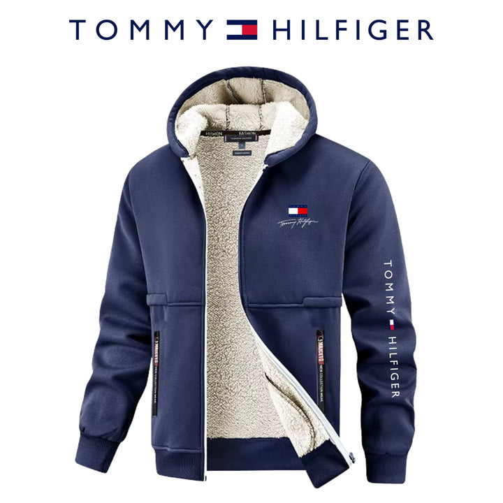 Sherpa-Lined Zip Hoodie || Clearance Sale