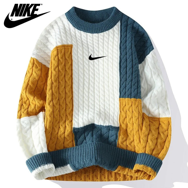 Retro Patchwork Pullover || CLEARANCE SALE