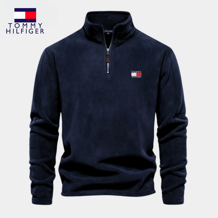 TH™ Half Zip Sweatshirt | In Cotton