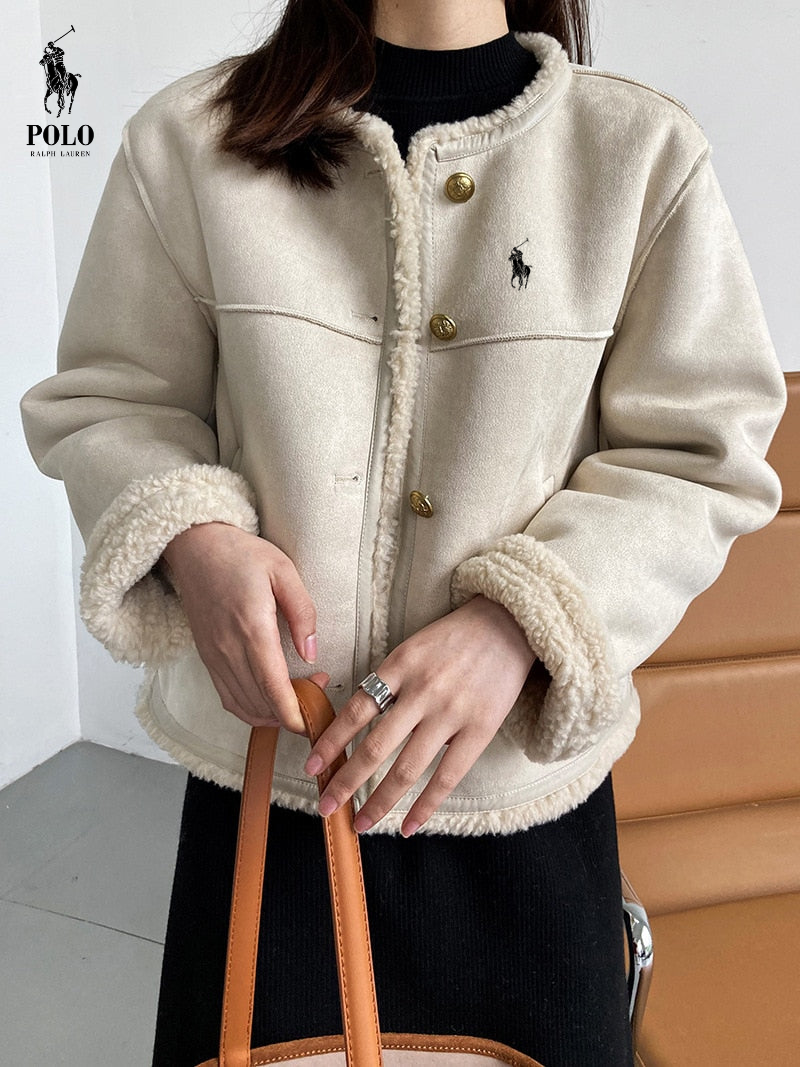 Comfortable Elegance || The Shearling-Trim Jacket