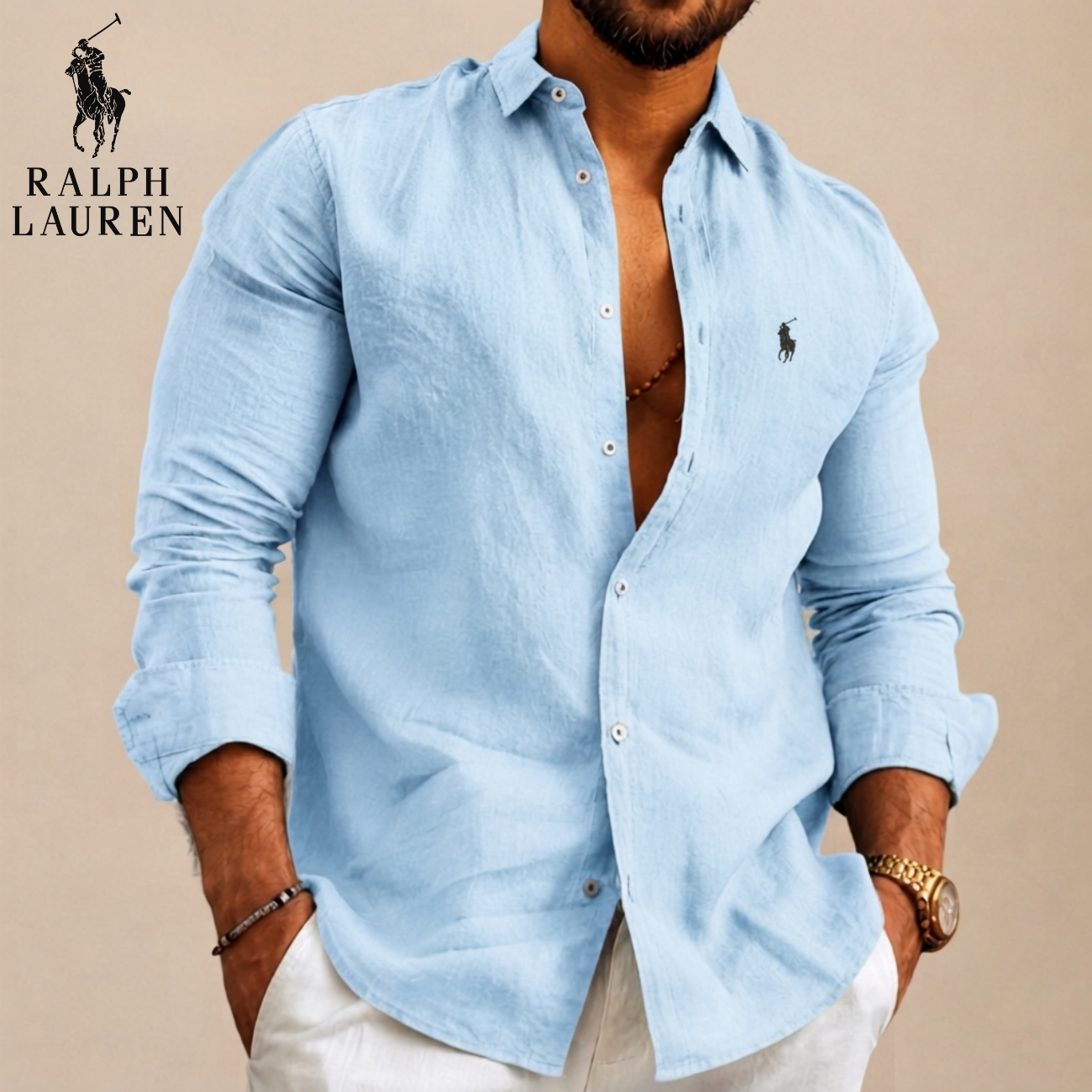 Relaxed Fit Button-Down Shirt || Clearance Sale