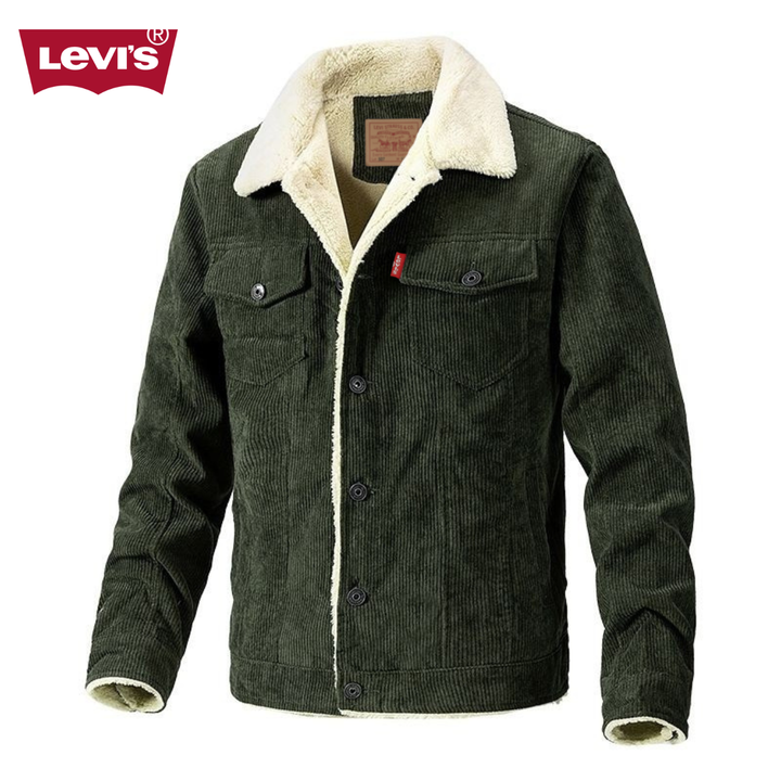 Sherpa-Lined Corduroy Jacket || Clearance Sale