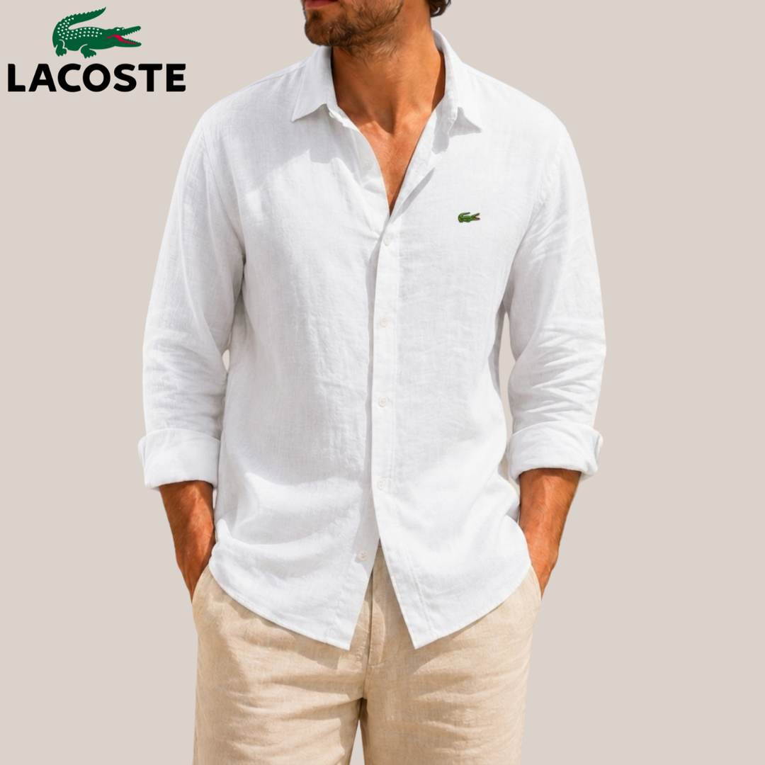 Coastal Linen Shirt || Clearance Sale