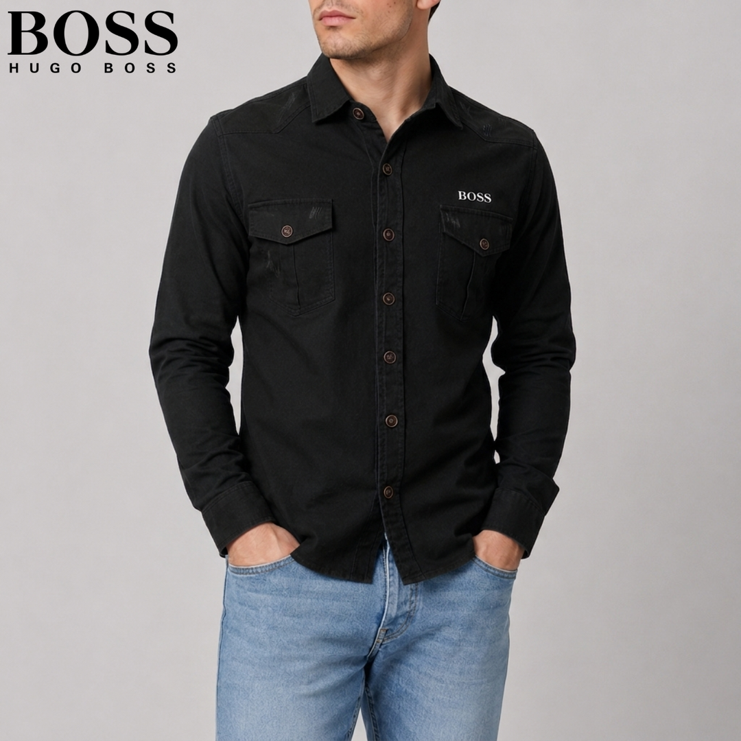Modern Denim Shirt || Clearance Sale