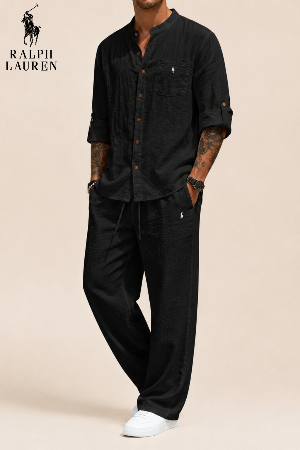Linen-Cotton Casual Two-Piece Set || Clearance Sale