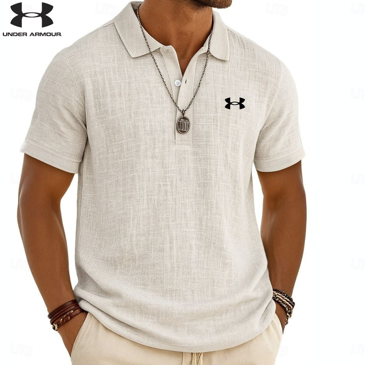 Modern Textured Polo || Clearance Sale