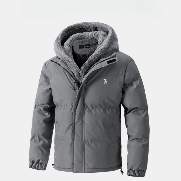 Padded Winter Jacket with Fleece Hood || CLEARANCE SALE