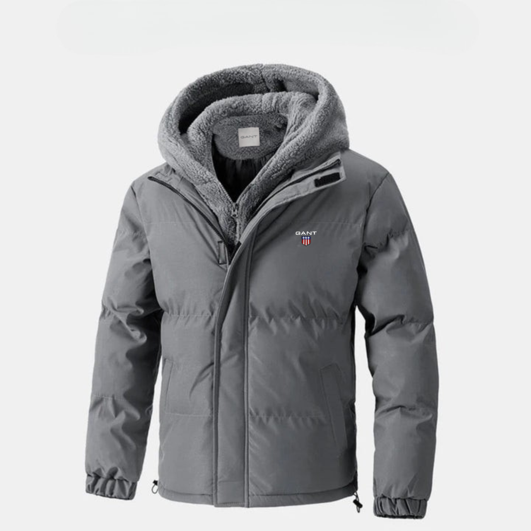Padded Winter Jacket with Fleece Hood || CLEARANCE SALE
