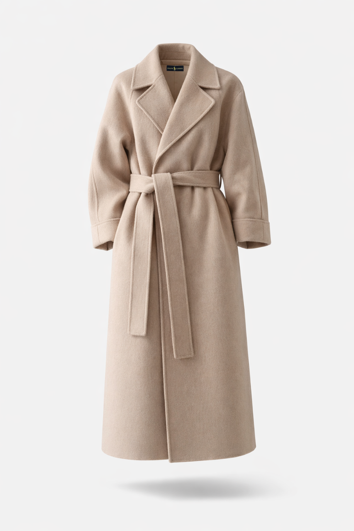Timeless Belted Longline Coat - Clearance Sale