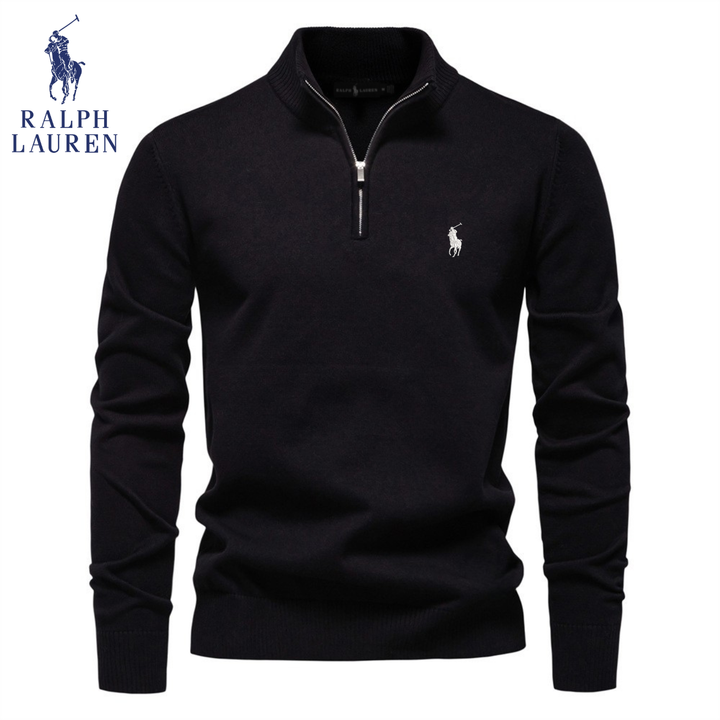 Premium Half-Zip Knit Sweater || Clearance Sale