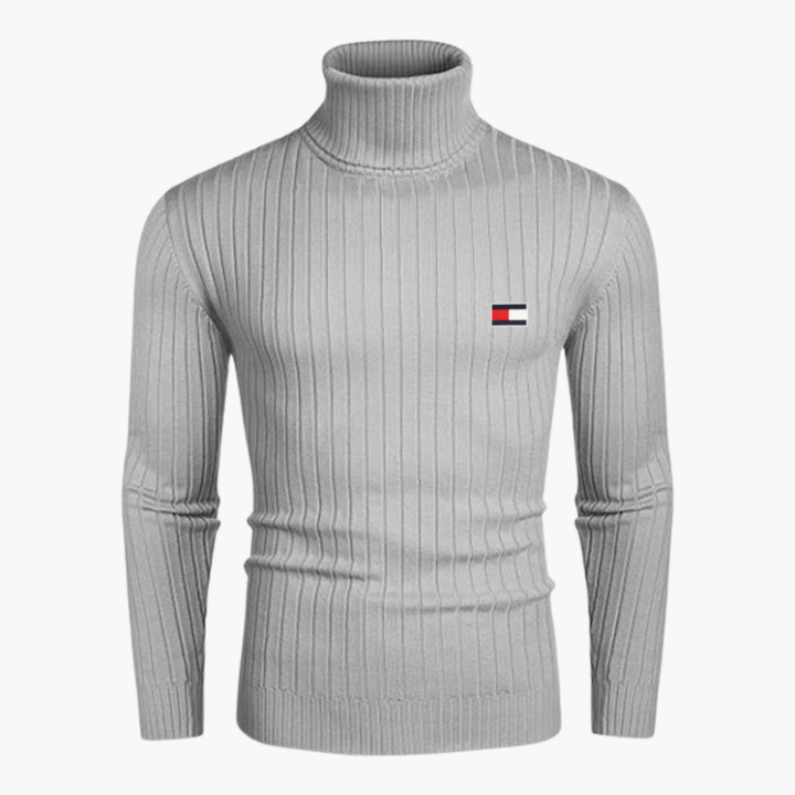 Slim-Fit Knit Turtleneck || Modern Comfort Collection