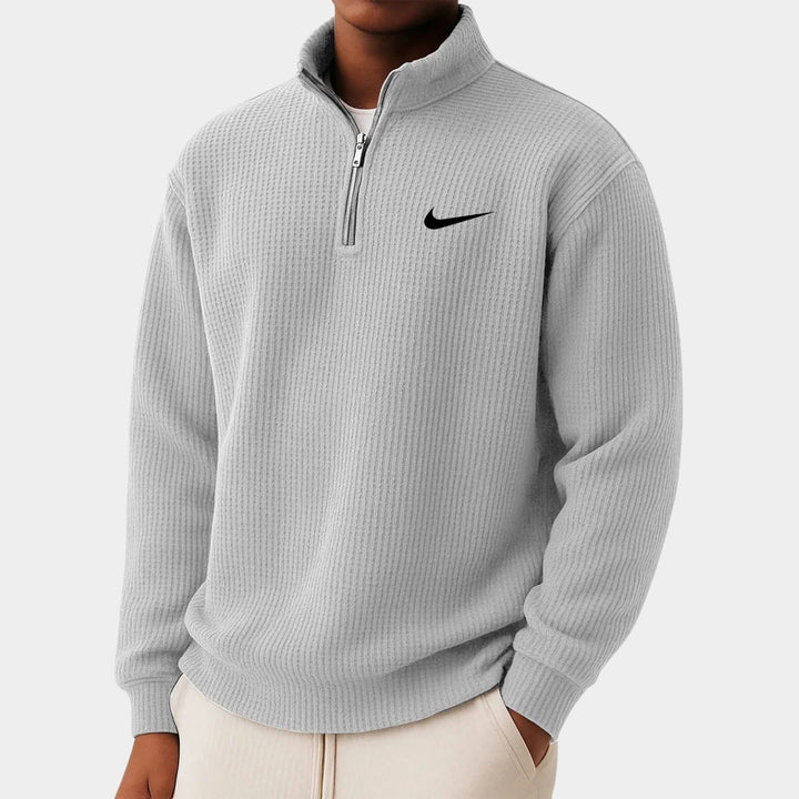 Comfortable Half-Zip Sweater - CLEARANCE SALE