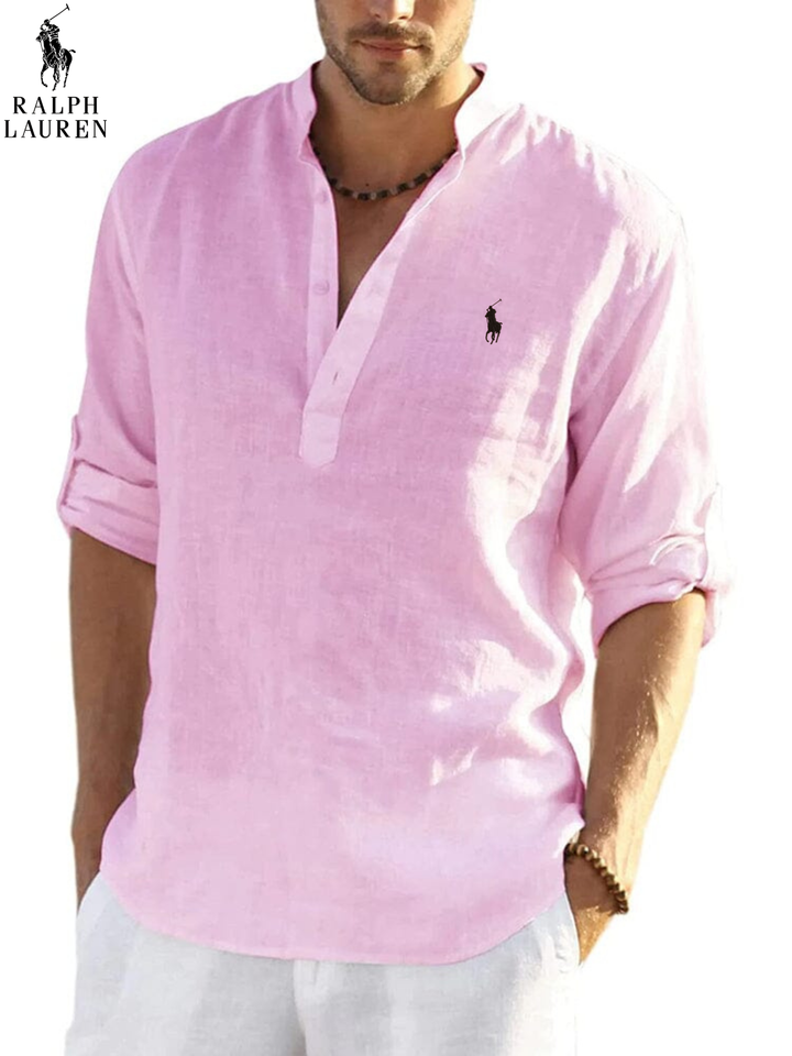 Relaxed Linen Style Shirt || Clearance Sale