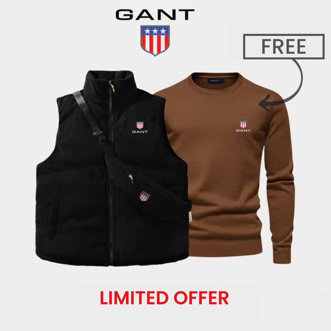 Comfort &amp; Style: Vest + Sweater 1+1 Free Offer || Clearance Sale