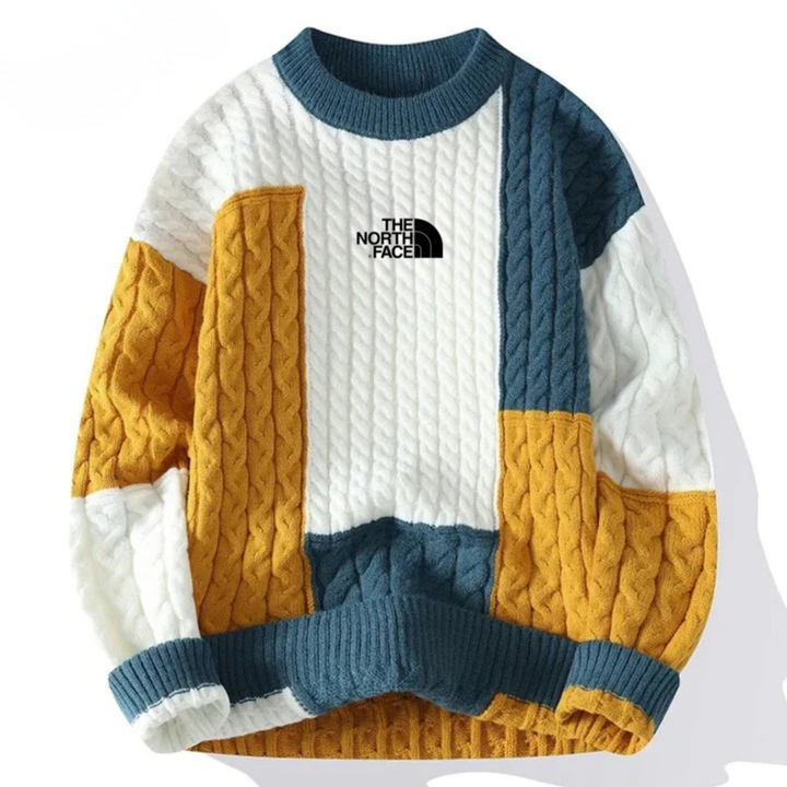 Retro Patchwork Pullover - CLEARANCE SALE