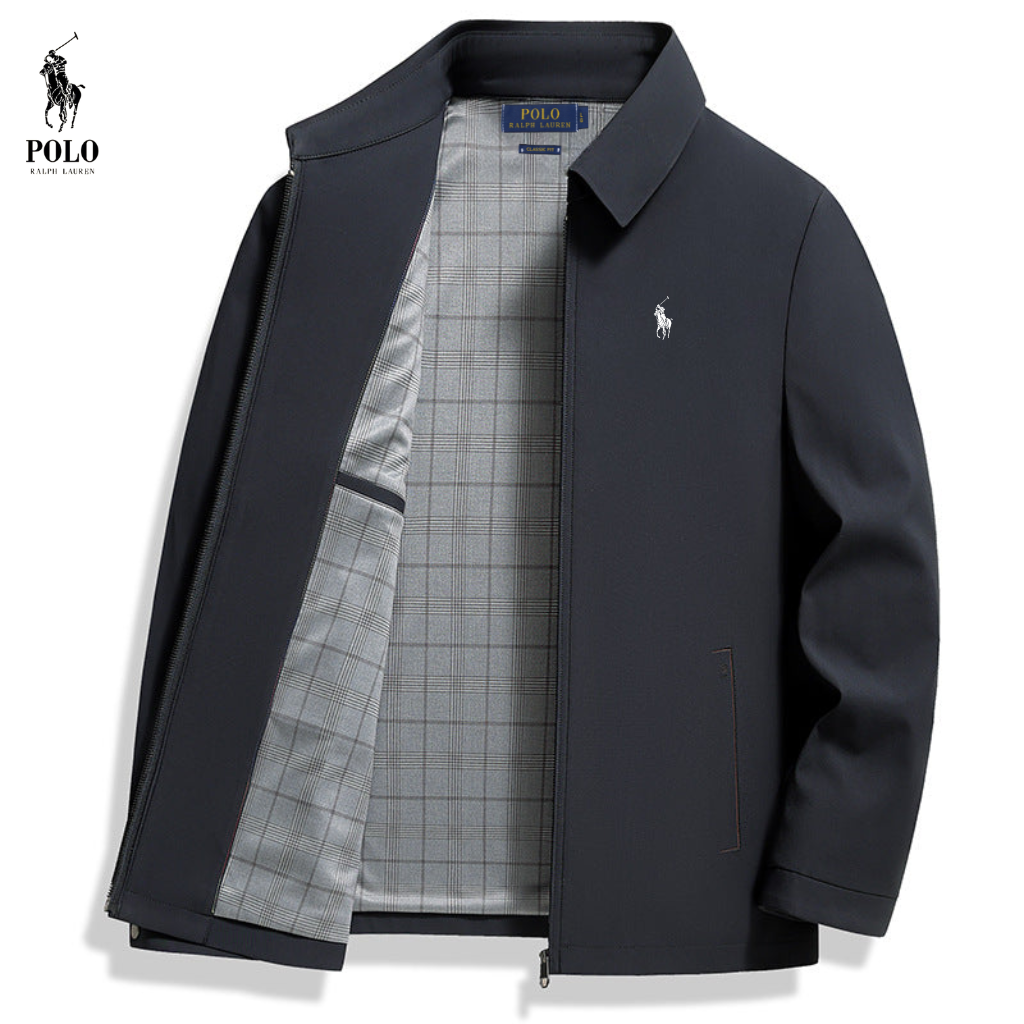 Men’s Modern Zip-Front Jacket