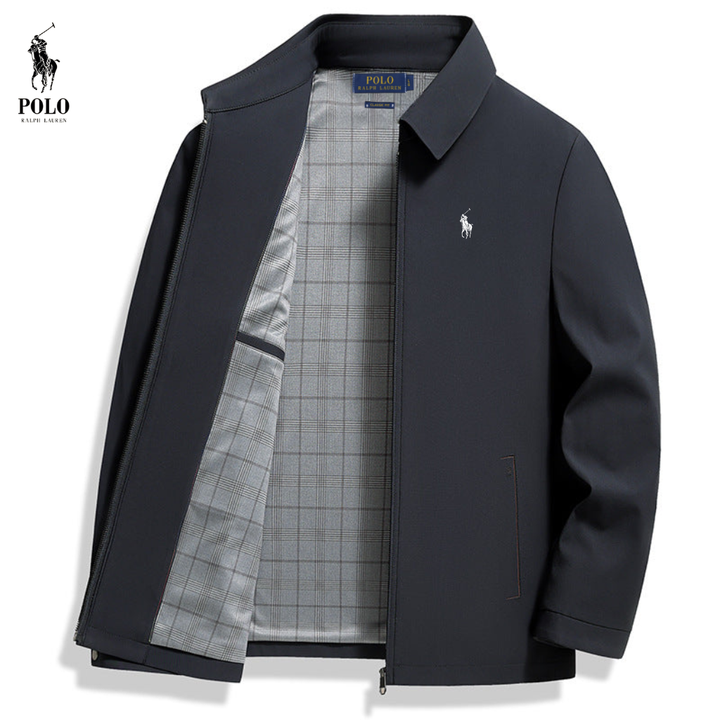 Men’s Modern Zip-Front Jacket