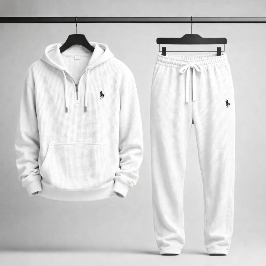 Premium Waffle Knit Lounge Set - Clearance Sale