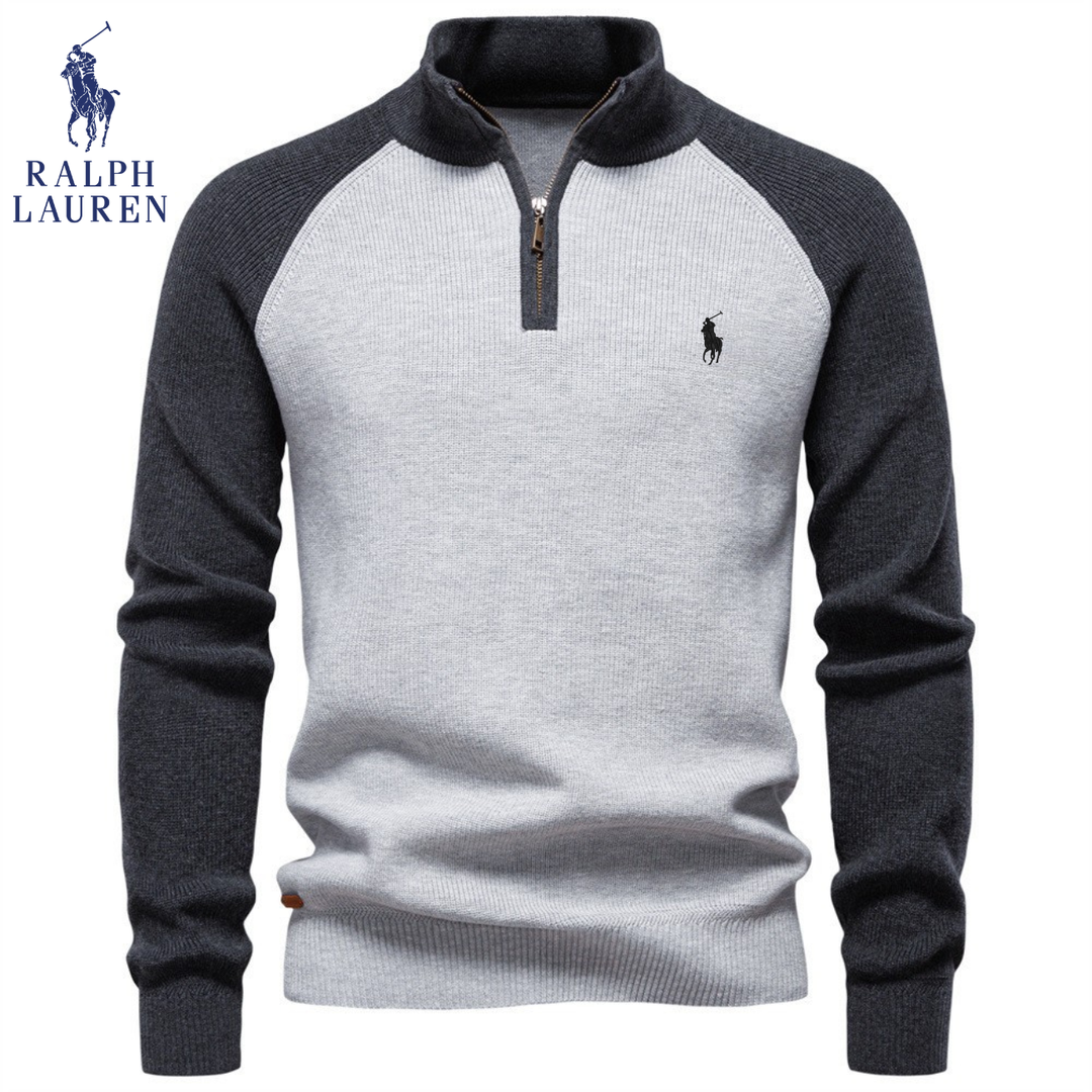 Men’s Premium Half-Zip Knit Sweater || Clearance Sale