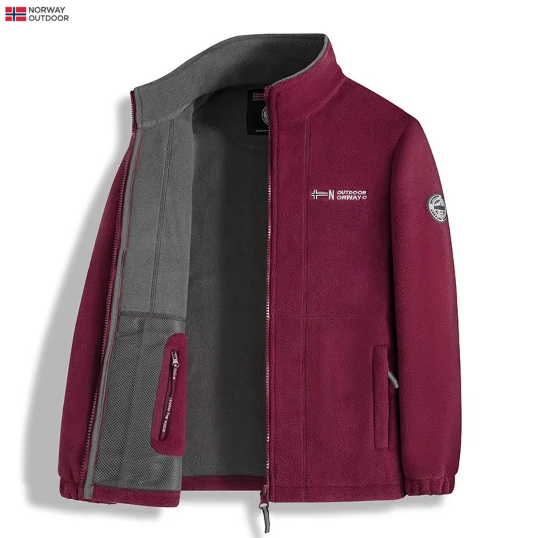 Men’s Full-Zip Thermal Fleece Jacket || CLearance Sale