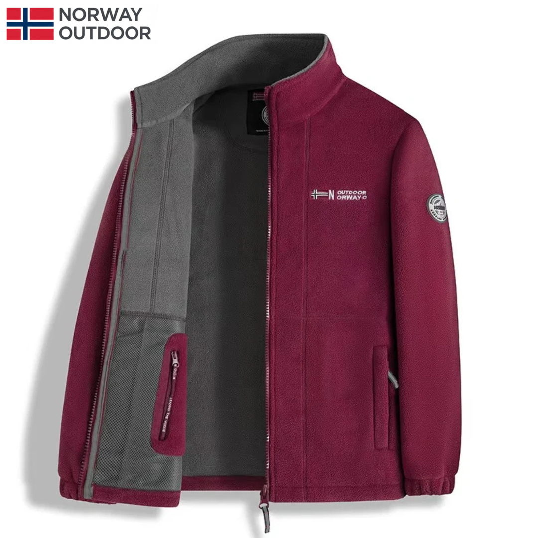 Men’s Full-Zip Thermal Fleece Jacket || CLearance Sale
