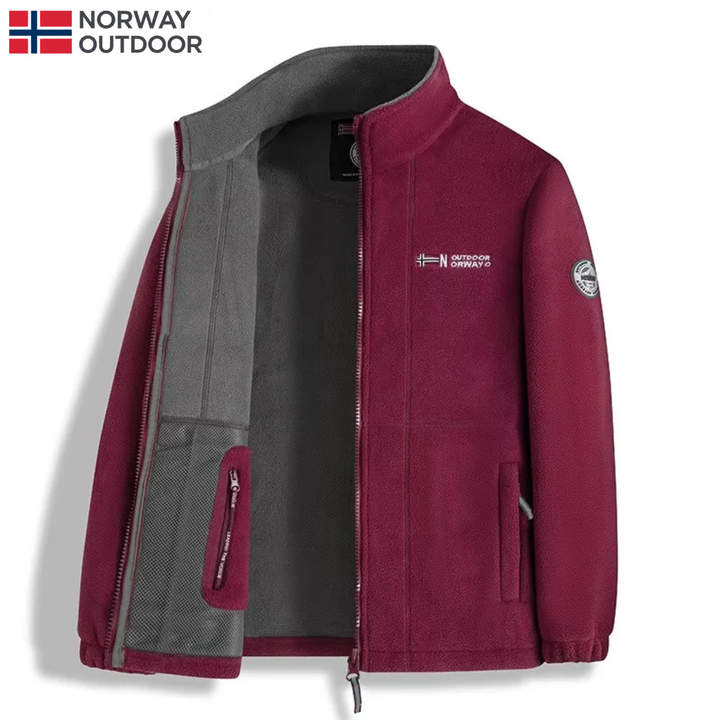 Men’s Full-Zip Thermal Fleece Jacket || CLearance Sale