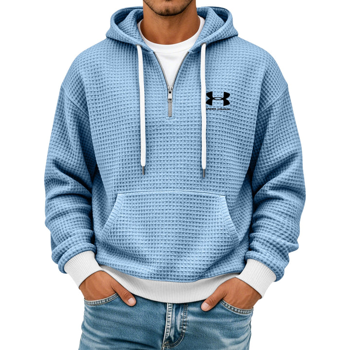 Textured Half-Zip Hoodie - CLEARANCE SALE