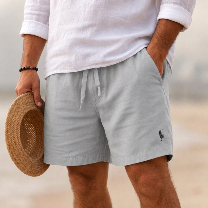 Essential Linen-Blend Shorts - Clearance Sale