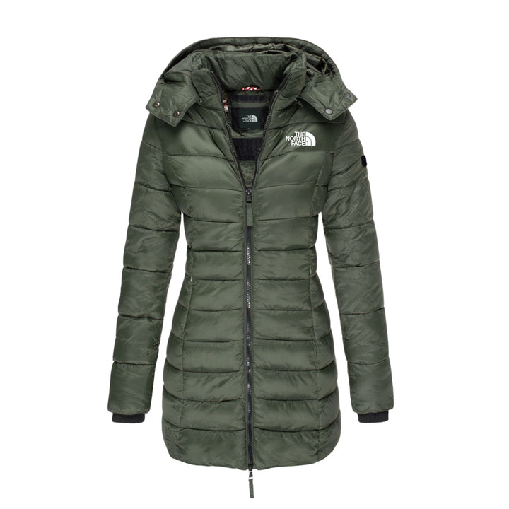 Long Padded Coat with Hood - CLEARANCE PRICE