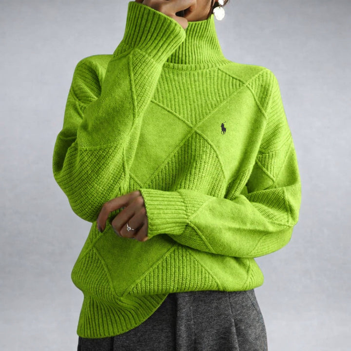 Premium Ribbed Turtleneck - End-of-Line Sale